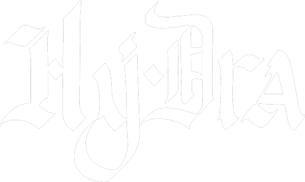 Hydra Wordmark white